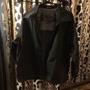 Roxy Black and Gray Striped Summer Snowboarding Jacket - Worn once!